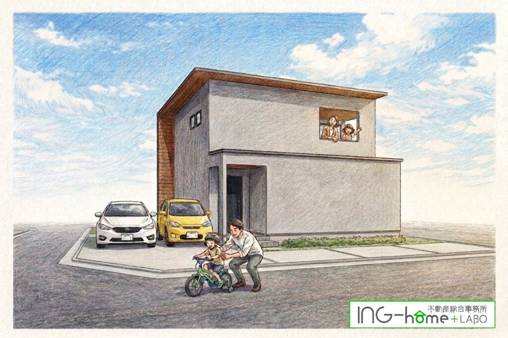 斑鳩町/興留/更地/仲介手数料不要/JR法隆寺駅 徒歩7分