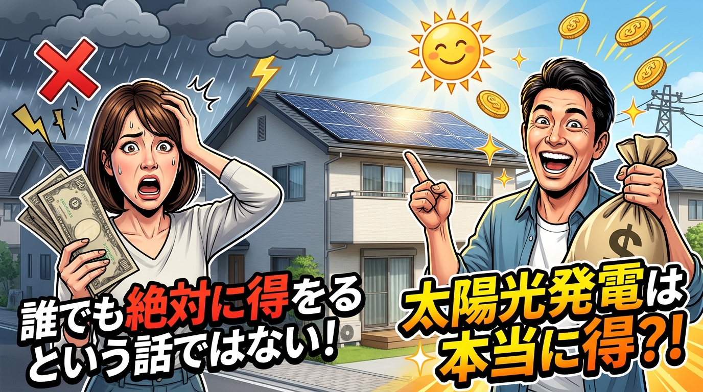 【動画】『住宅業界のウソ・ホント#10』太陽光ってホンマに得なん?!